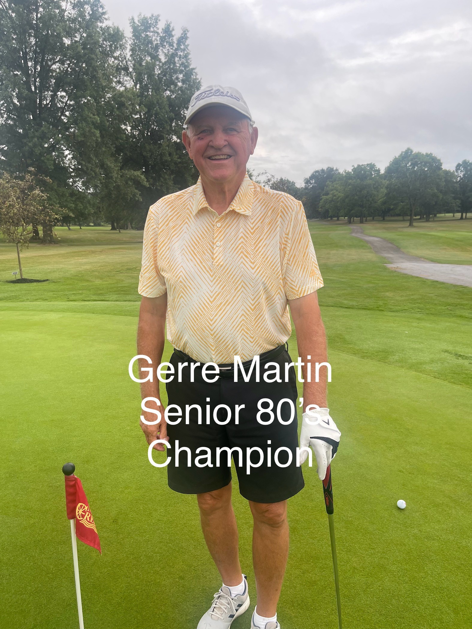 Congrats, Senior Club Championship Winner